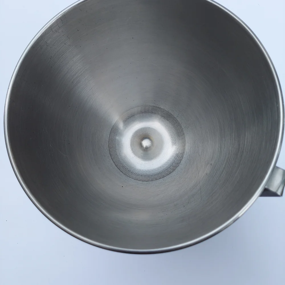 Kitchen Aid 4QT Mixing Bowl Stainless Steel Model K45   holiday family baking co